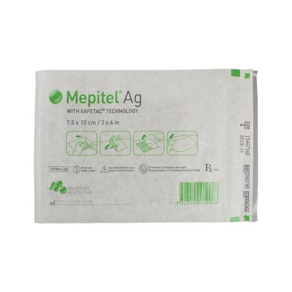 Mepilex Ag Silver Wound Dressing 3x4