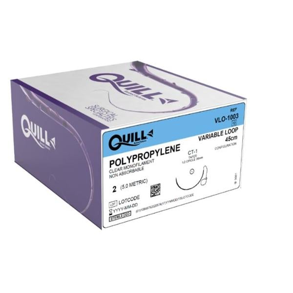 Quill Device 2 18" Polypropylene Monofilament HRT36 Clear 12/Bx