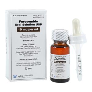 Furosemide 10mg/mL Orange 60mL/Bt