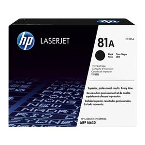 HP LaserJet 81A Black Toner Cartridge (CF281A) Ea