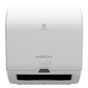 enMotion Automatic Towel Dispenser White Plastic Ea