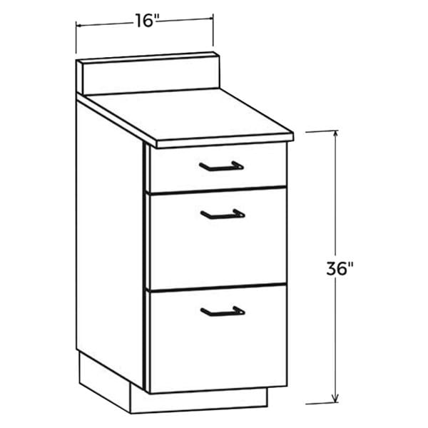 Pro-Line Base Cabinet Laminate Ea