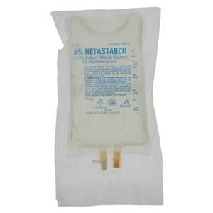 Hetastarch in 0.9% Sodium Chloride Injection 6% Bag 500mL 12/Ca