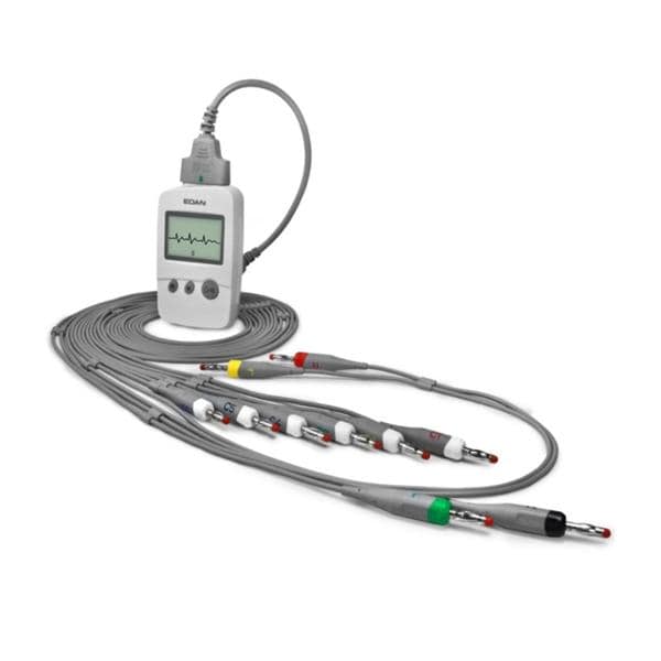 ECG Machine New With 12-lead Wireless sampling box Ea