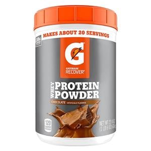 Gatorade Powder Powder Low Carb Chocolate 22.4oz Canister 3/Ca