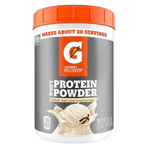 Gatorade Dietary Powder Low Carb Vanilla 19.7oz Canister 3/Ca