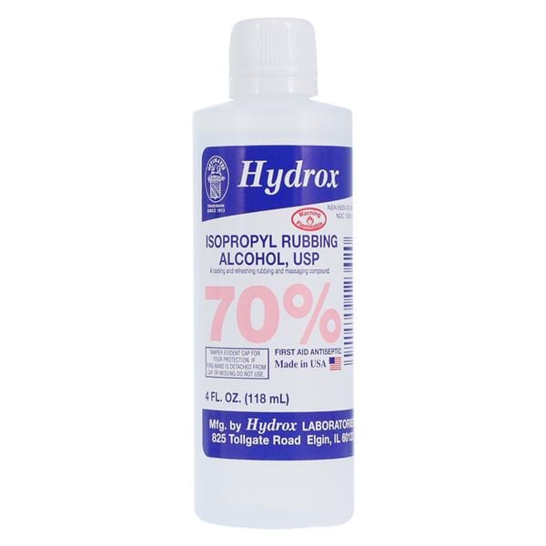 Isopropyl Alcohol Antiseptic 4oz/Ea, 60 EA/CA