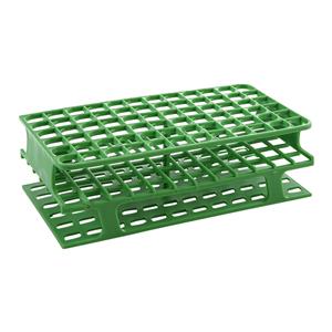 OneRack Test Tube Rack Polypropylene Green 13mm 8/Pk