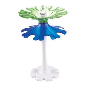 Pipette Stand f/ 1Chnl/Adj/Fx Vol Ppt ABS Plastic Blue/Green Ea