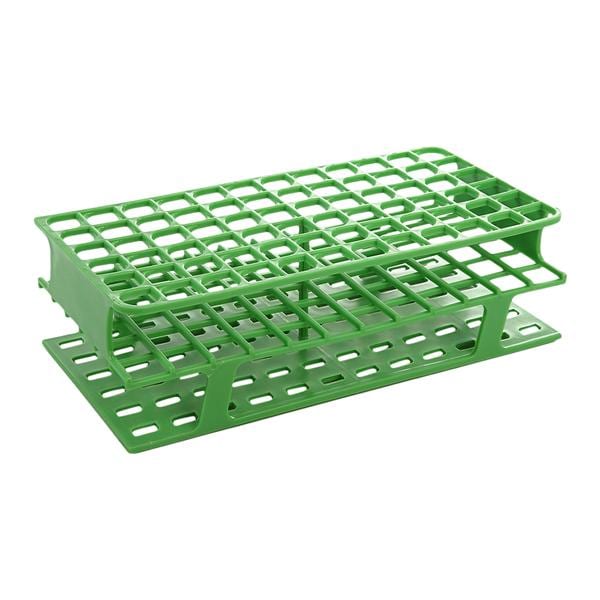 OneRack Test Tube Rack Polypropylene Green 16 mm 8/Ca