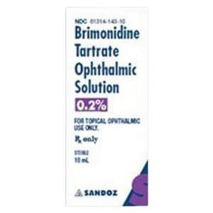 Brimonidine Tartrate Ophthalmic Solution 0.2% Bottle 10mL Each