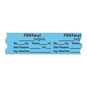 Anesthesia Tape DTI Fentanyl mcg/mL Blue Single Use 3/4x500" 3" Core 500/Rl