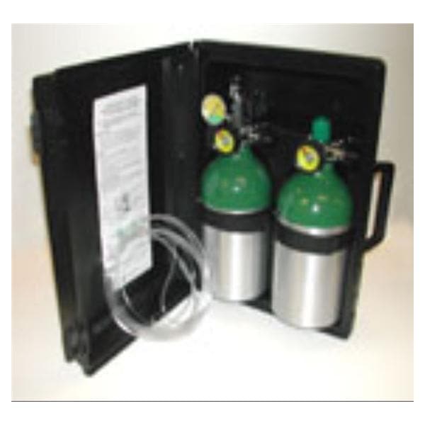 Oxy-Duo-Pak Oxygen Tank Case