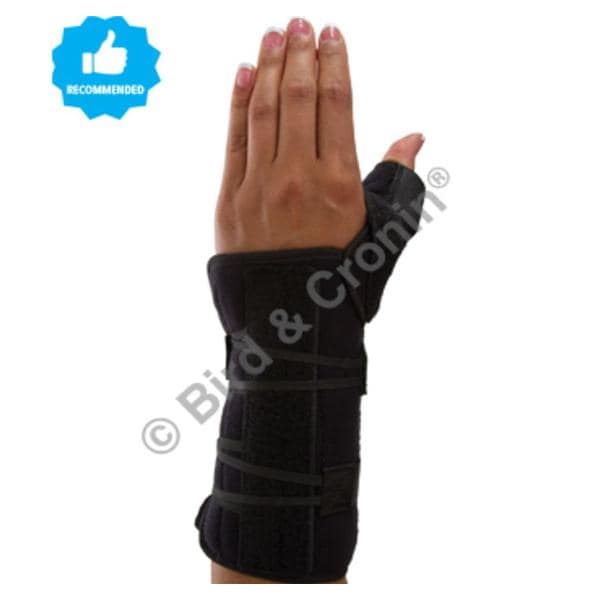 U2 Splint Brace Thumb Size 8" One Size Fits Most Right