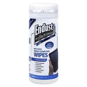 Endust Anti-Static Tablet Wipes 70ct. - For Tablet PC, Ea