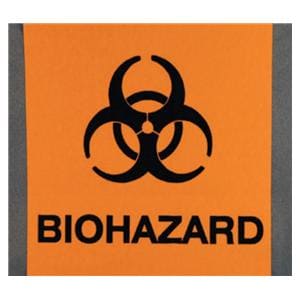 GHS Biohazard 3x3" Warning Labels 10/Pk