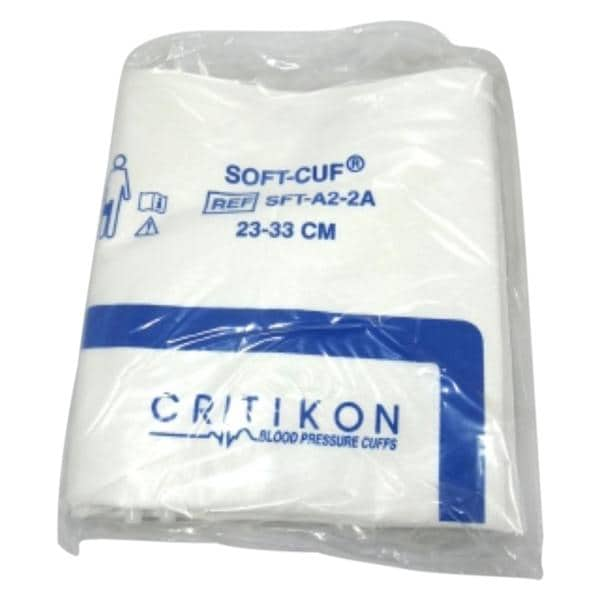 Critikon Soft-Cuf Blood Pressure Cuff Not Made With Natural Rubber Latex Ea, 20 EA/PK