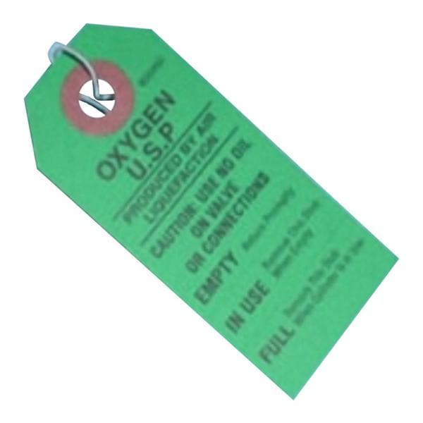 Tag For O2 Cylinders Ea