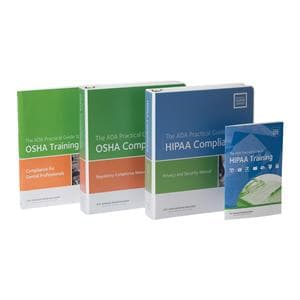 American Dental Association ADA Complete OSHA Compliance Kit OSHA Binder Ea