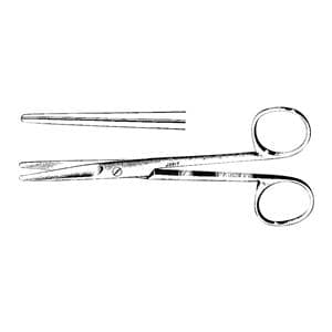 Mayo Surgical Scissors Straight 6-3/4" Stainless Steel Reusable Ea