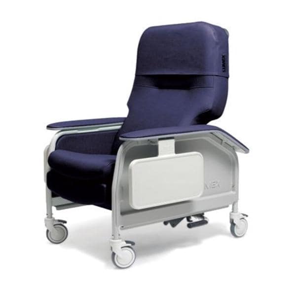 Blood Draw Chair Imperial Blue 350lb Capacity Ea