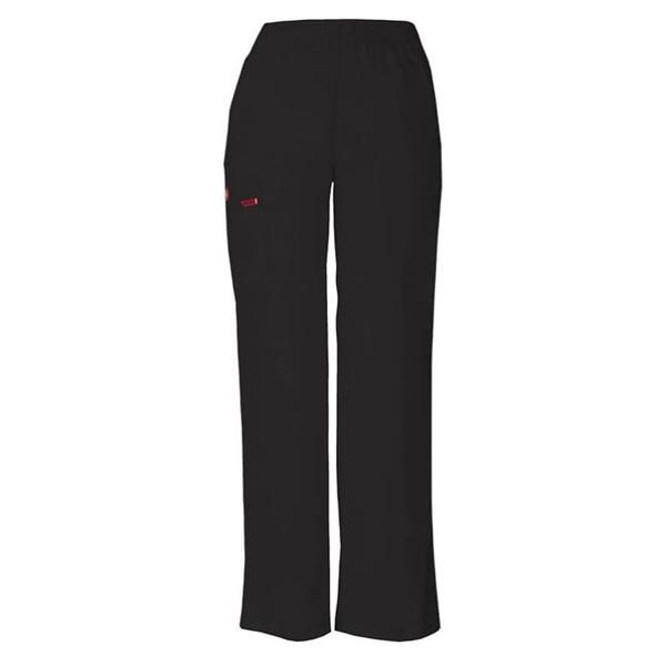 Dickies Scrub Pant 5 Pockets X-Small Black Womens Ea