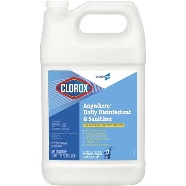 Spray Sanitizing Clorox Pro Bottle Unscented 128 oz 4/Ct