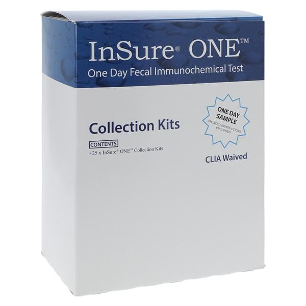 InSure FIT Collection FIT: Fecal Immunochemical Test For Colon cancer 25/Bx