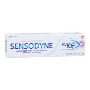 Sensodyne Rapid Relief Sensitivity Relief Toothpaste 12+ Years 3.4 oz Mint Ea