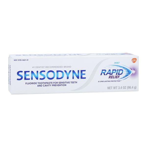 Sensodyne Rapid Relief Sensitivity Relief Toothpaste 12+ Years 3.4 oz Mint Ea