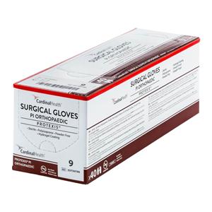 Protexis PI Polyisoprene Surgical Gloves 6.5 Brown