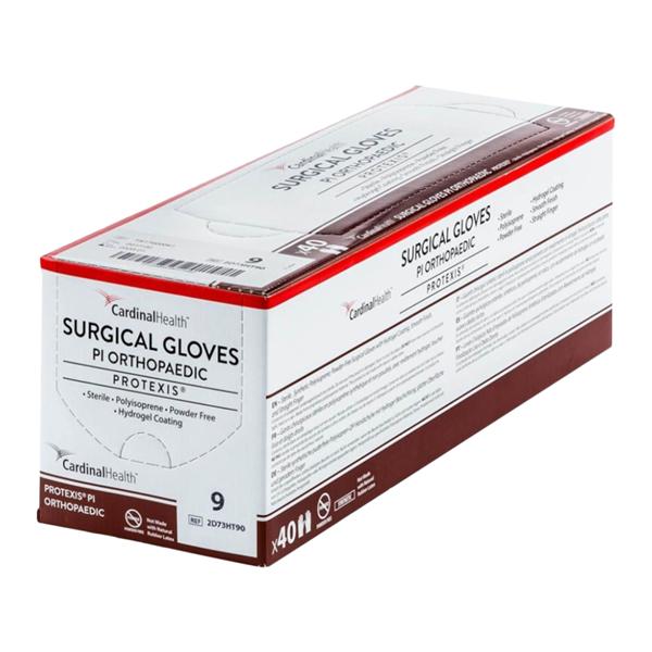 Protexis PI Polyisoprene Surgical Gloves 6.5 Brown