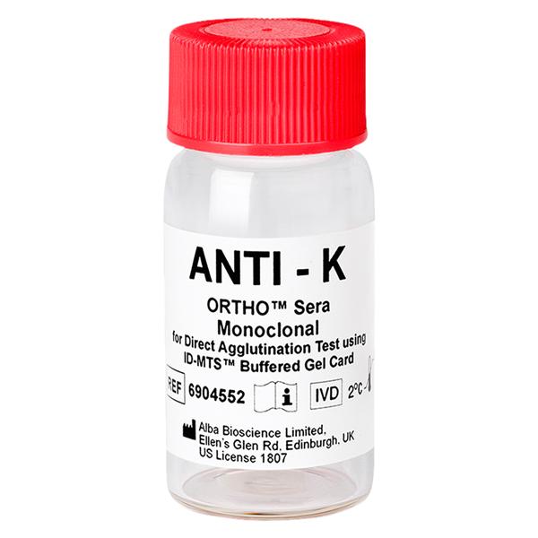 Ortho Reagent Sera Anti-K 5mL 1/Bx