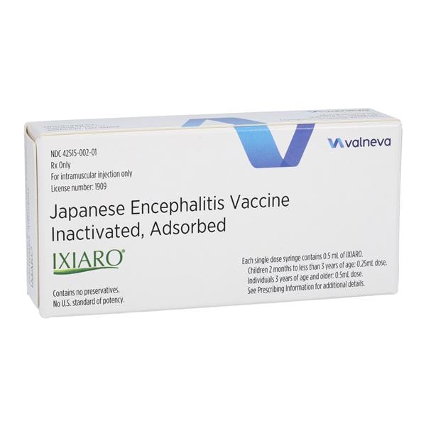 Ixiaro Japanese Encephalitis Injectable 6mcg Adsorbed PFS 0.5mL/Ea