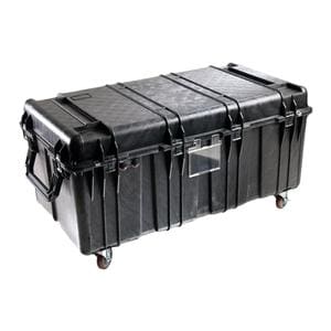 Pelican Transport Case Black Molded Rubber/No Foam 51.05x27.54x22.79" Ea