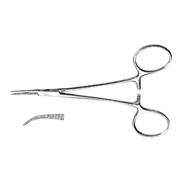 Jacobson Mosquito Forcep Curved 4-7/8" Ea