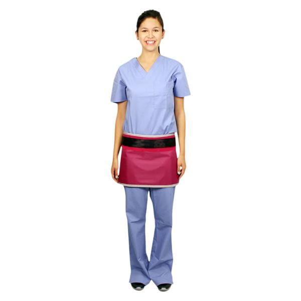 Demi-Apron X-Ray Adult Unisex 18x24" .5mm Equivalence With 2" Webbing Straps Ea