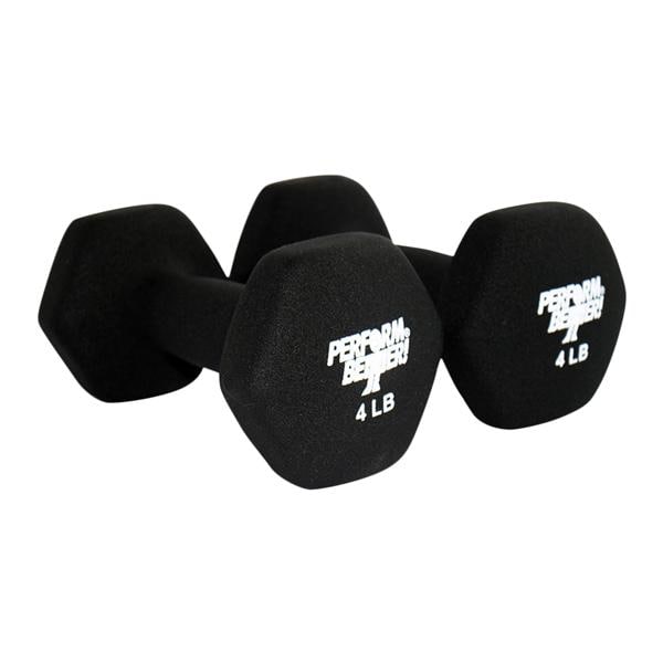 Weight Dumbbell 4lb Neoprene Black