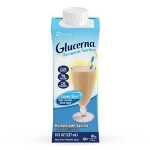 Glucerna Liquid Shake Homemade Vanilla 8oz Carton 24/Ca