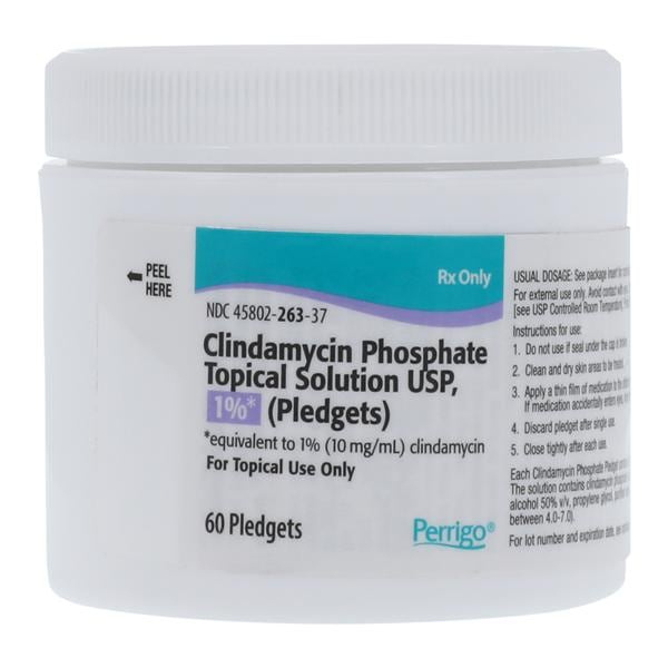 Clindamycin Phosphate Topical Solution 1% Pledgets 60/Package