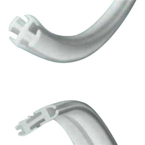 Drain Channel Silicone 3/8" 3/4 Fluted Flat Tip With Trocar Sterile 10/Ca