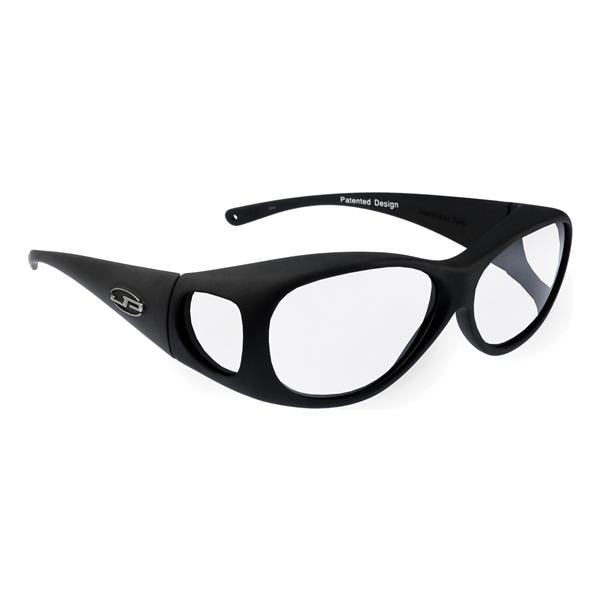 Lotus Eyewear Protective Matte Black Fitovers Nylon 141x40mm W/ Carrying Case Ea