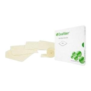 Exufiber Gelling Fiber Wound Care Dressing 4x4.8", 6 BX/CA