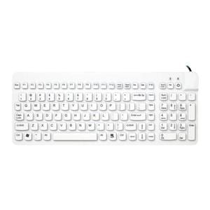 Really Cool White Keyboard Medical Grade Waterproof Ea