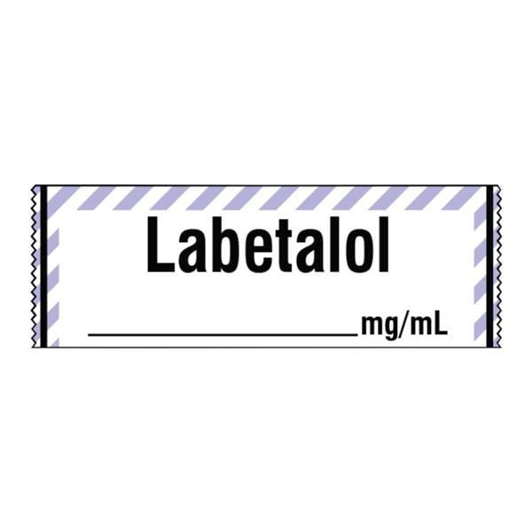 Drug Tape Label Labetalol mg/mL Green 1/2x500" 1/Rl