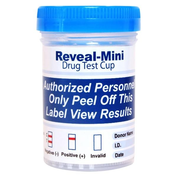 Reveal Mini Drug Screen Test Cup CLIA Waived 25/Ca