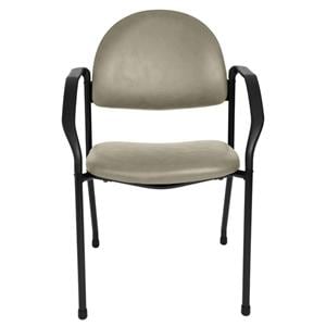 Side Chair Feather Steel Tube Frame 250lb Capacity Ea