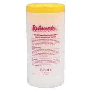 Radiacwash Decontamination Wipes Canister 75/Pk