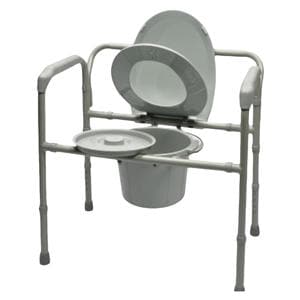 3-In-1 Commode 650lb Capacity Adult Tips Bariatric