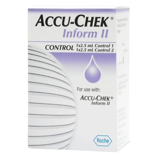 Accu-Chek Inform II Glucose Level 1/2 Control 1/Bx